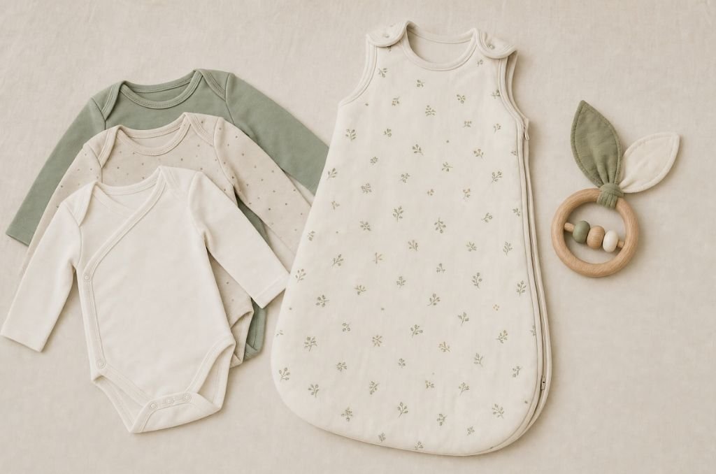 liste de naissance minimaliste pour le strict nécessaire