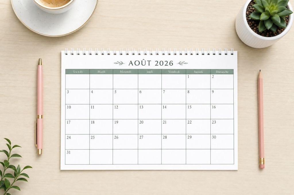 calendrier grossesse