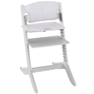 Chaise haute évolutive bébé Geuther Nala grise avec coussin