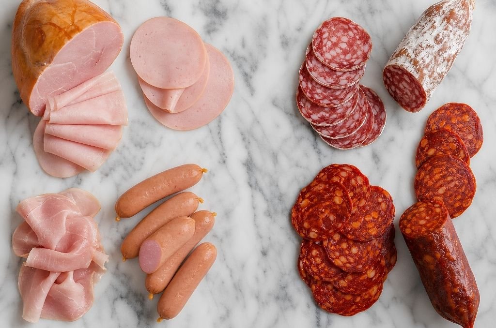 Tableau visuel des charcuteries autorisées et déconseillées pendant la grossesse