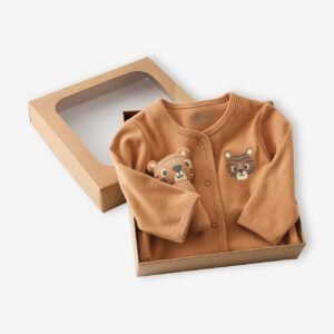 Coffret pyjama naissance et doudou coton bio Vertbaudet