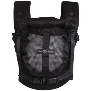 Porte-bébé physiologique Love Radius PhysioCarrier V2 noir
