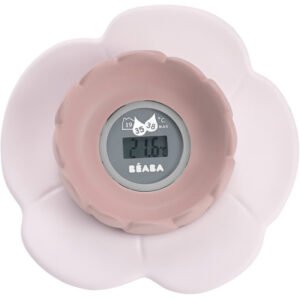 Thermomètre de bain Béaba Lotus old pink