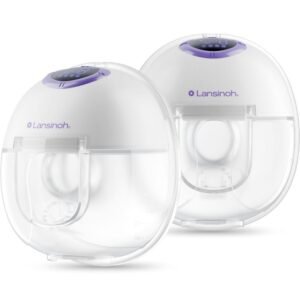 Tire-lait double mains libres Lansinoh