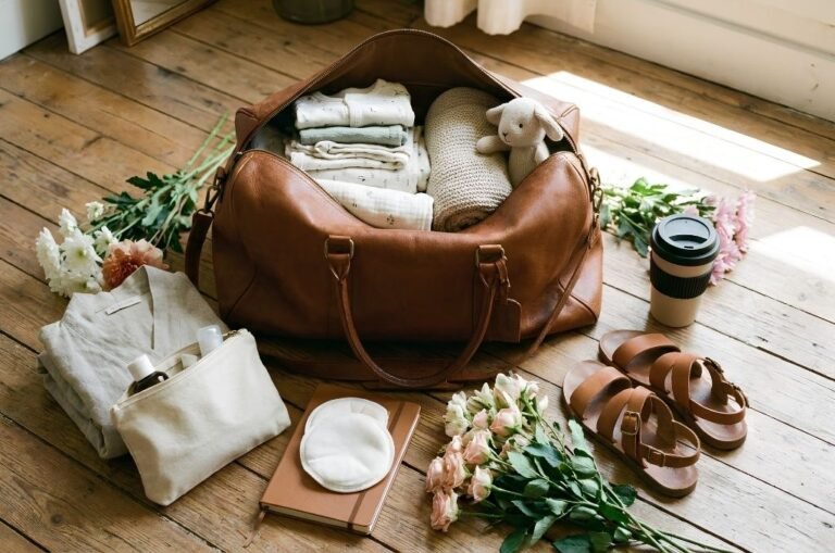 Valise maternité : quoi mettre dedans (la liste vraiment complète)