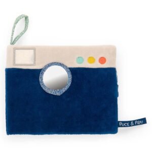 Album photo textile Moulin Roty collection Puce et Pilou