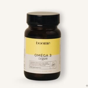 Oméga 3 Vegan Boome, complément alimentaire micro-algues DHA EPA