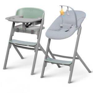 Chaise haute évolutive Kinderkraft LIVY 4 en 1, vert