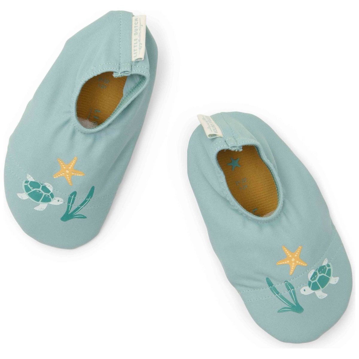 Chaussures d'eau Seashells Surf Blue Little Dutch pour enfant