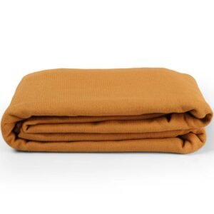 Écharpe de portage tissée NéoBulle coton bio, coloris orange sienne, 4m60