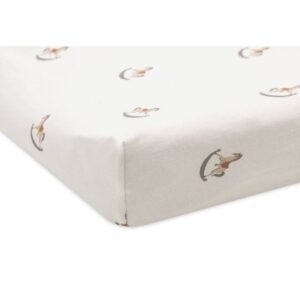 Housse de matelas à langer jersey coton Jollein, imprimé Nostalgic Ride