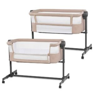 Lit cododo Kinderkraft NESTEE UP 2 en 1, beige