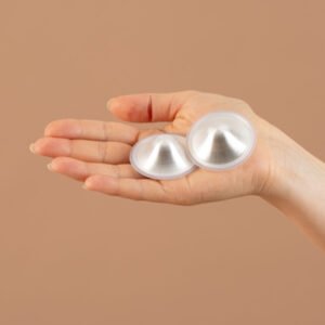 Coupelles allaitement argent MammaBump pour mamelons sensibles
