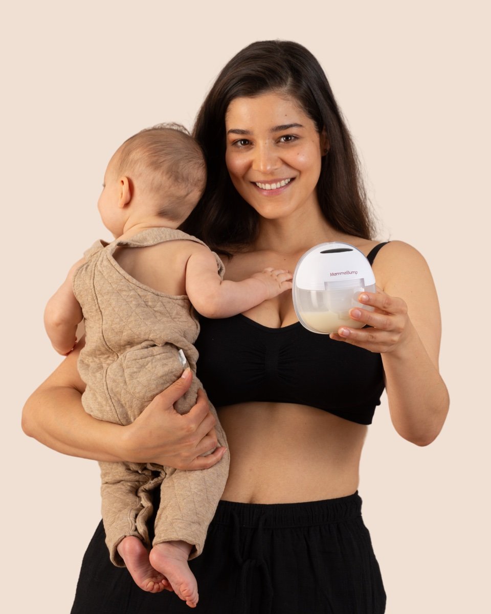 Tire-lait portable mains libres Luna MammaBump