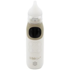 Mouche bébé électrique Rinö Pro BBLUV blanc et beige