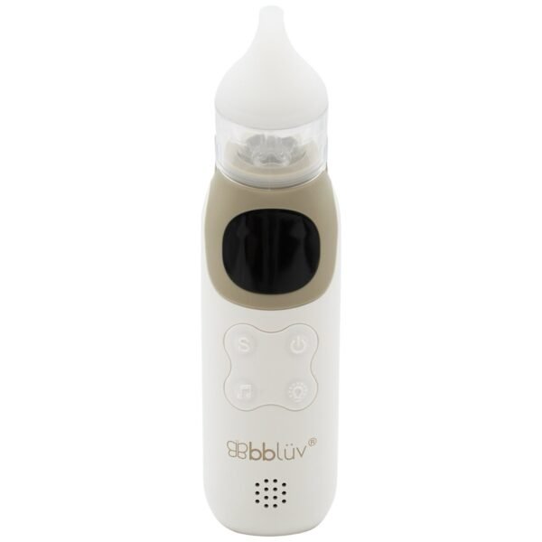 Mouche bébé électrique Rinö Pro BBLUV blanc et beige