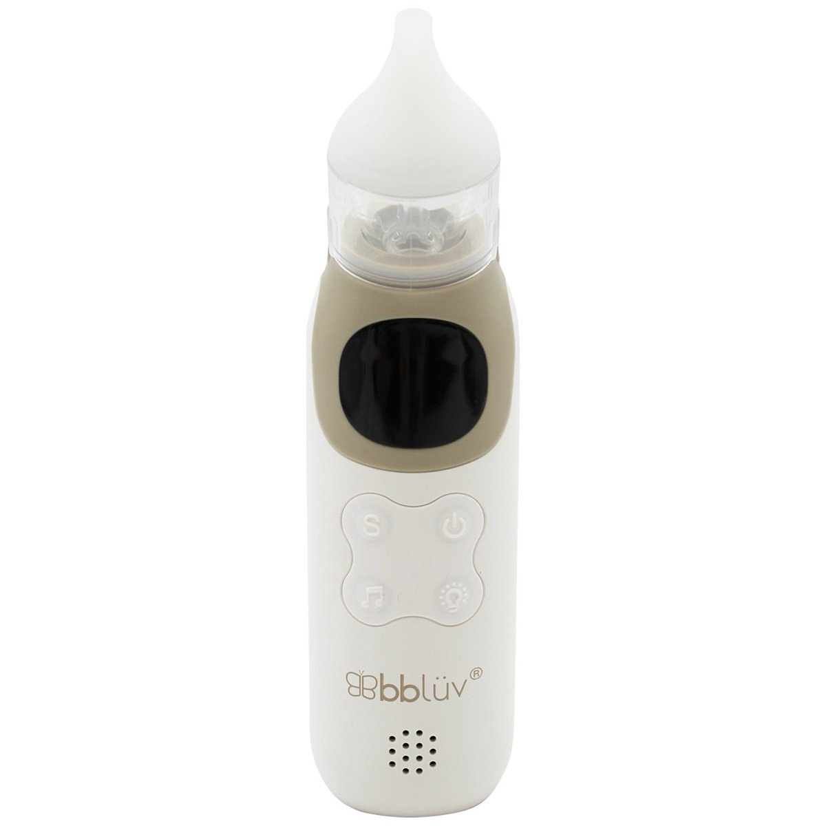 Mouche bébé électrique Rinö Pro BBLUV blanc et beige