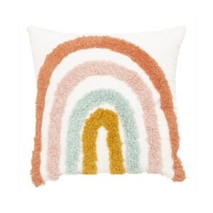 Coussin Arc-en-Ciel Effet Peluche : 3 Raisons Indispensables