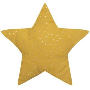 Coussin Déco Étoile Ocre : 3 Raisons Indispensables