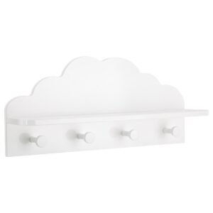 Patère Murale Nuage x4 Blanc : 3 Raisons Indispensables