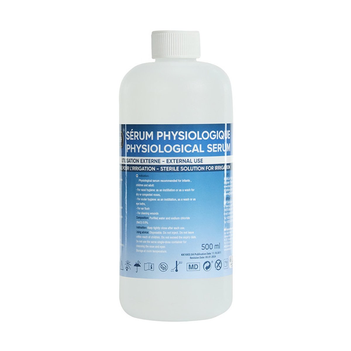 Flacon de Sérum Physiologique 500ml : 3 Raisons Indispensables