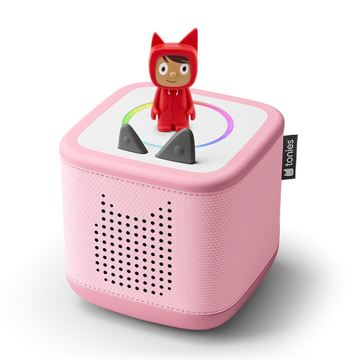 Mon premier coffret Toniebox 2 rose fleur, enceinte interactive pour enfant