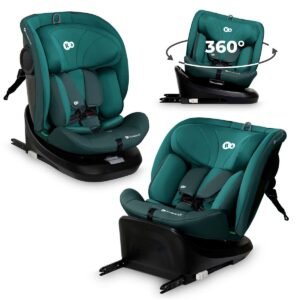 Siège auto I-GROW i-Size pivotant 360 Kinderkraft, vert