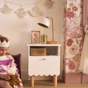 vb-chevetfeston Chevet enfant Ligne Feston blanc Vertbaudet