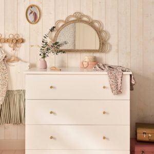 Commode Ligne Feston blanche Vertbaudet