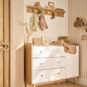 Commode Moonlight blanche Vertbaudet