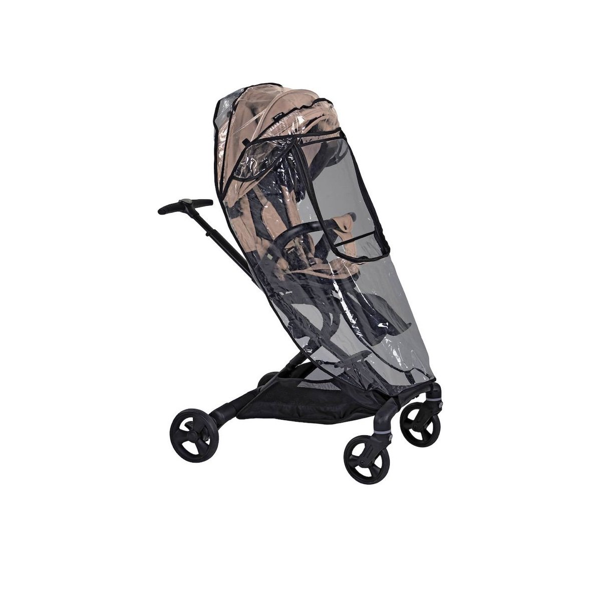 Housse de pluie coupe-vent transparente pour poussette Béaba Baby Cruiser 360