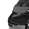 Bugaboo Butterfly 2 Forest Green, repose-jambes et panier Détail du repose-jambes et du panier sous le siège de la poussette Bugaboo Butterfly 2 Forest Green