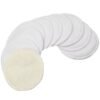 Lot de 10 coussinets d'allaitement lavables B'bies, blancs Lot de 10 coussinets d'allaitement lavables B'bies, blancs