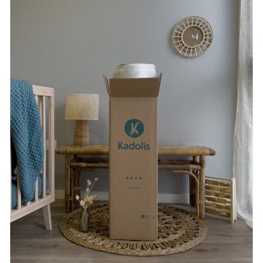 Matelas Kadolis Aloe R livré roulé dans son carton Matelas Kadolis Aloe R livré roulé dans son carton