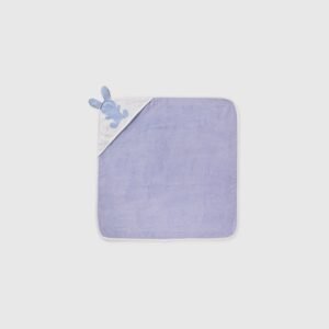 Peignoir bébé naissance Benetton en éponge de coton