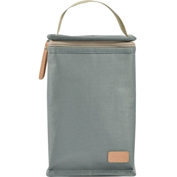 Sac isotherme Béaba vert sauge de face Sac isotherme Béaba vert sauge vu de face, fermé